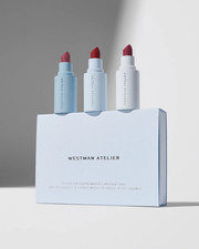 Westman Atelier Suede Matte Petite Lipstick Trio Gift Set | NEW BOX-FREE SHIP!