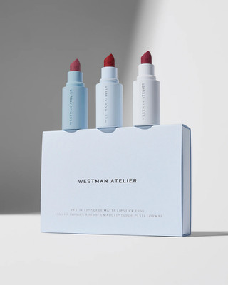 Westman Atelier Suede Matte Petite Lipstick Trio Gift Set | NEW BOX-FREE SHIP!