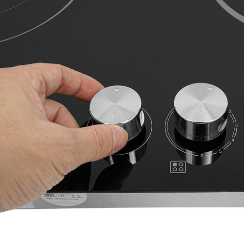 Electric Cooktop, Embedded Electric Stovetop 4 Burners Electric Cooktop 110V USA - Picture 5 of 24