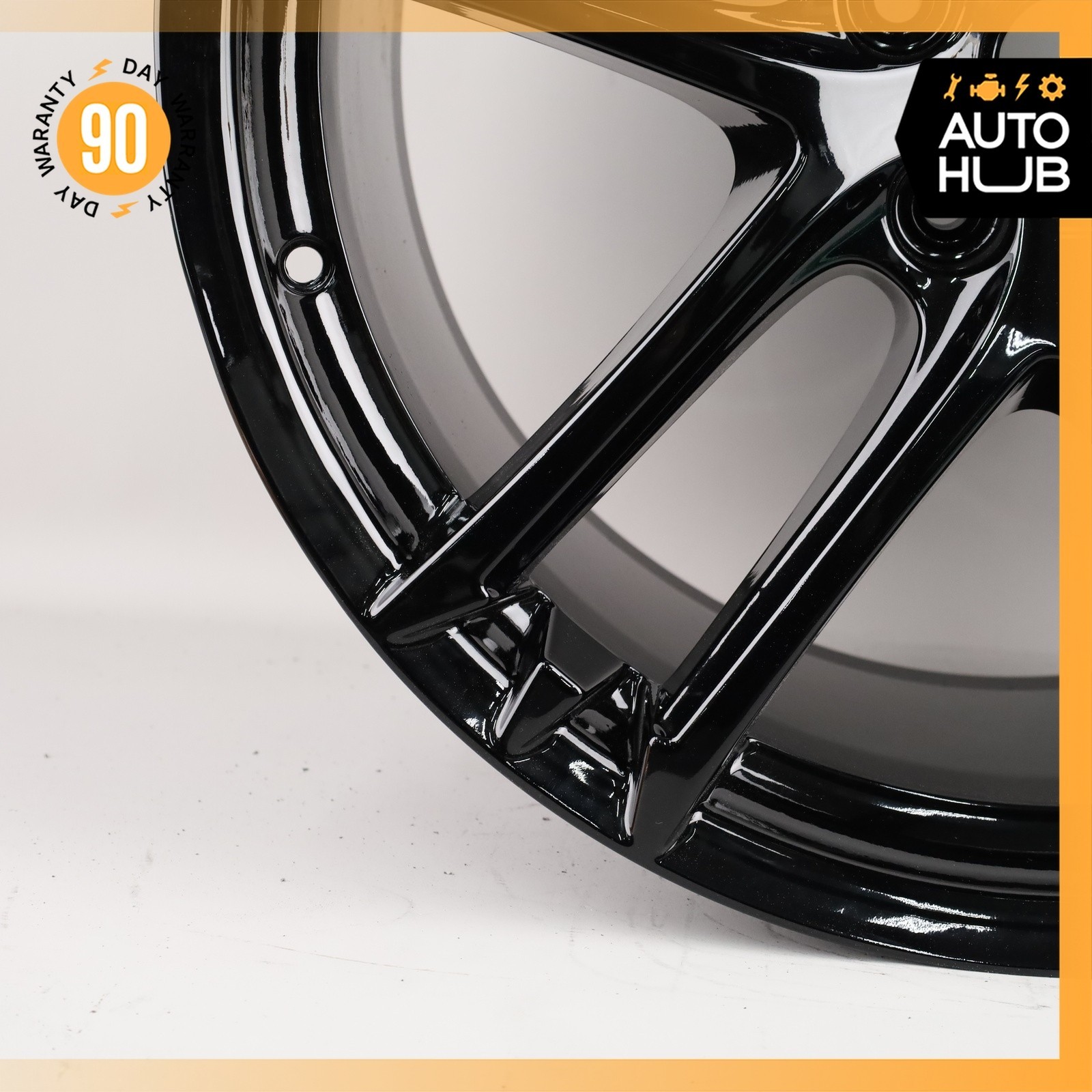 Maserati GranTurismo M145 10.5 x 20 20" Rear Wheel Rim Black 83078500 OEM