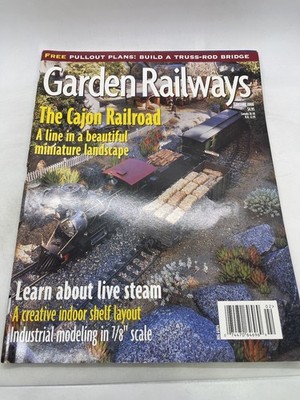 Garden Railways Magazine February 2000 The Cajon Railroad Model Trains Live