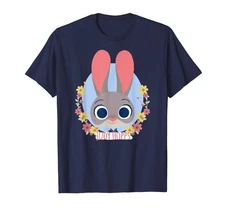 Zootopia Judy Hopps Spring Wreath Graphic T-Shirt