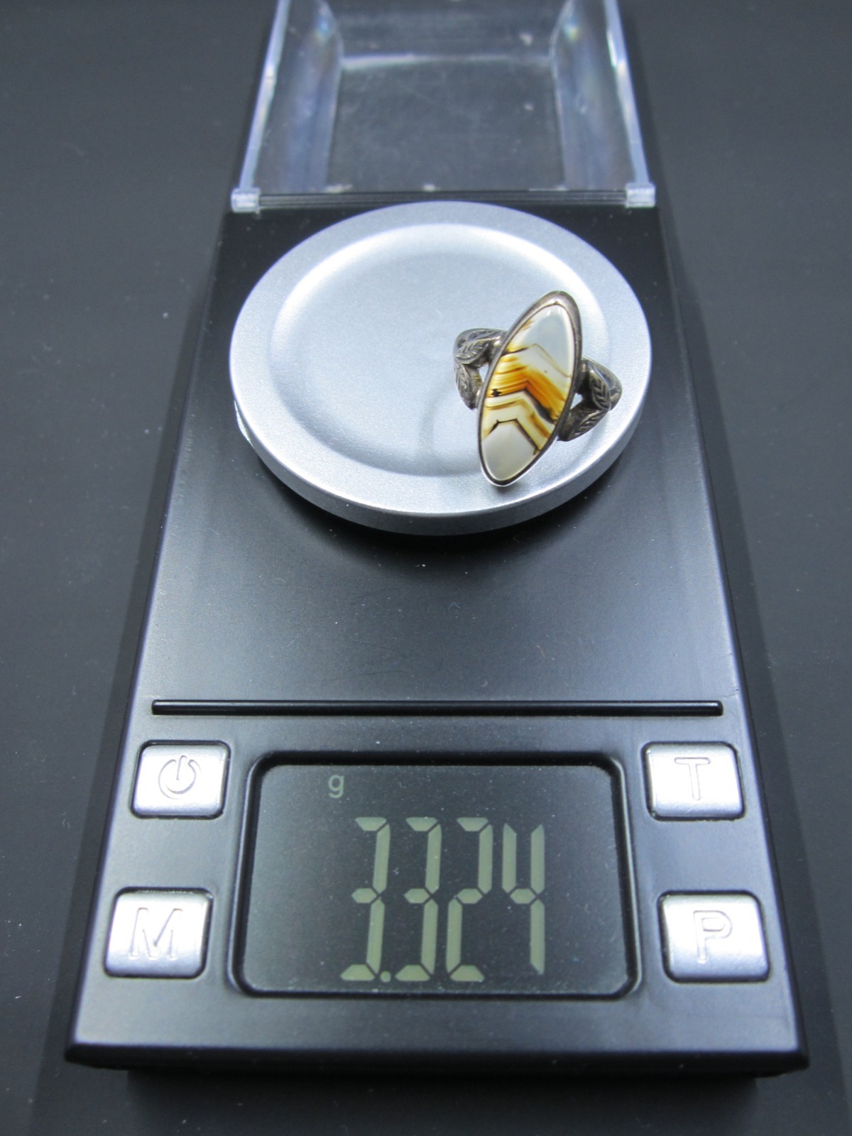 ART DECO FULLY HALLMARKED SOLID STERLING SILVER G… - image 4