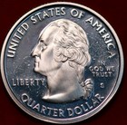 Uncirculated Proof 2004-S Michigan Silver Statehood Quarter — photo 1