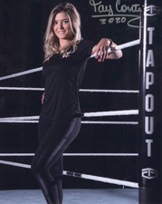 Tay Conti Tay Melo (8x10) AEW photo signed auto autographed