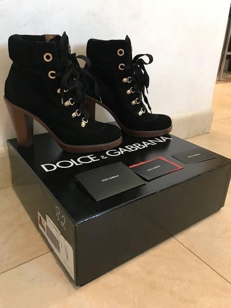 Women Dolce & Gabbana Boots Black 40