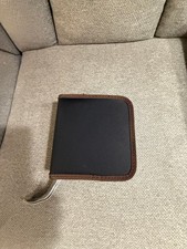 40 Disc Zip Around CD DVD Blu-Ray Storage Case Wallet Black🔥