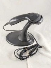 Metrologic Voyager MS9520 USB Barcode Scanner - Tested Working - With Stand