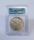1928-P Peace Silver Dollar $1 ICG MS60 Details Uncirculated KEY DATE