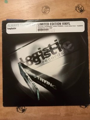 Static Drum & John Thomas -Always Trying EP Logistic Records 12'', EP, Ltd 2003