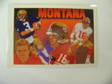 Vintage 1991 Upper Deck #9 Joe Montana Football Heroes Sports Trading Card