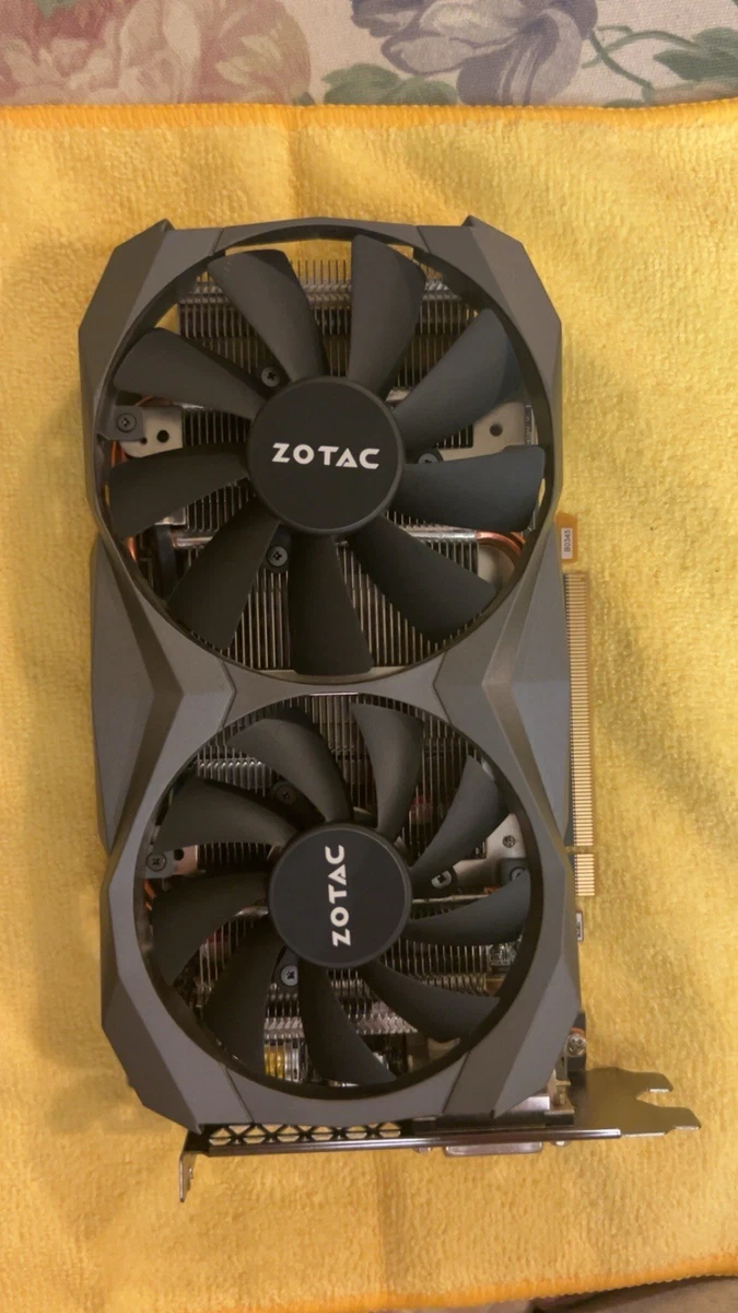 【中古品】ZOTAC GEFORCE GTX 1060 ZOTAC GeForce GTX 1060 Mini Graphics Card - Black (ZT-P10600A-10L