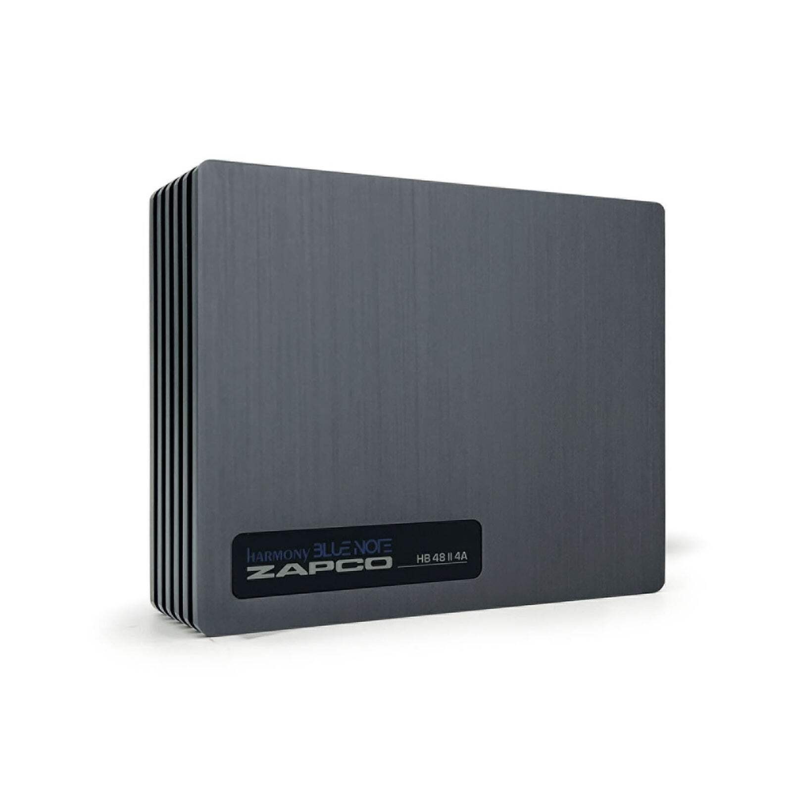 Zapco HB 48II 4A DSP Amp 8 Channel DSP 4 Channel Class A/B Power Amplifier