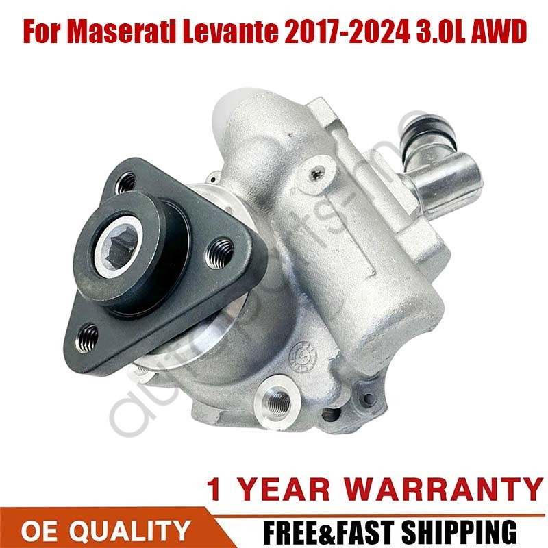 New For Maserati Levante 3.0L AWD 2017-2024 7695955155 Power Steering Pump