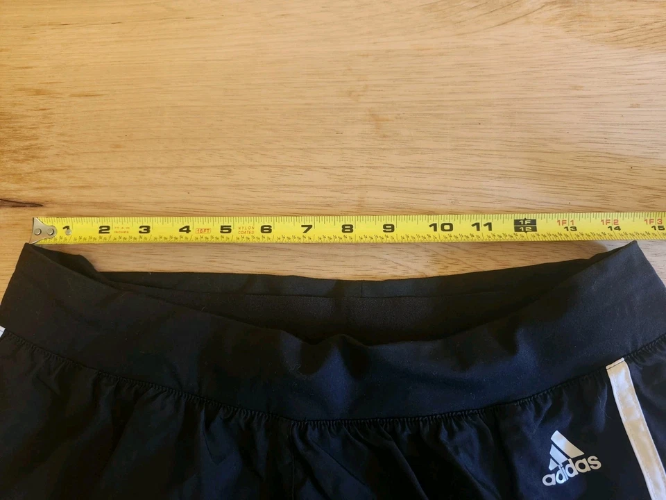 NBA 4Her Women BROOKLYN NETS Basketball Adidas Shorts Climalite Elastic Medium - Image 4 of 4