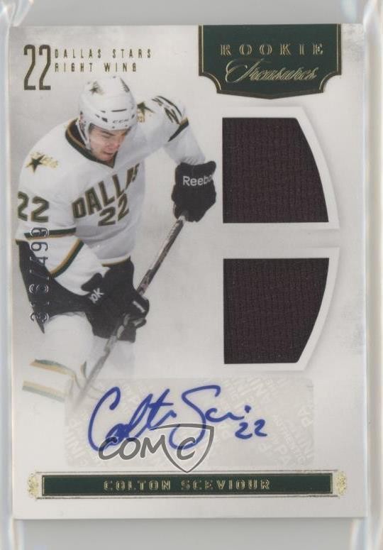 2011 Rookie Anthology Treasures Signatures 316/499 Colton Sceviour Auto RC 05cr