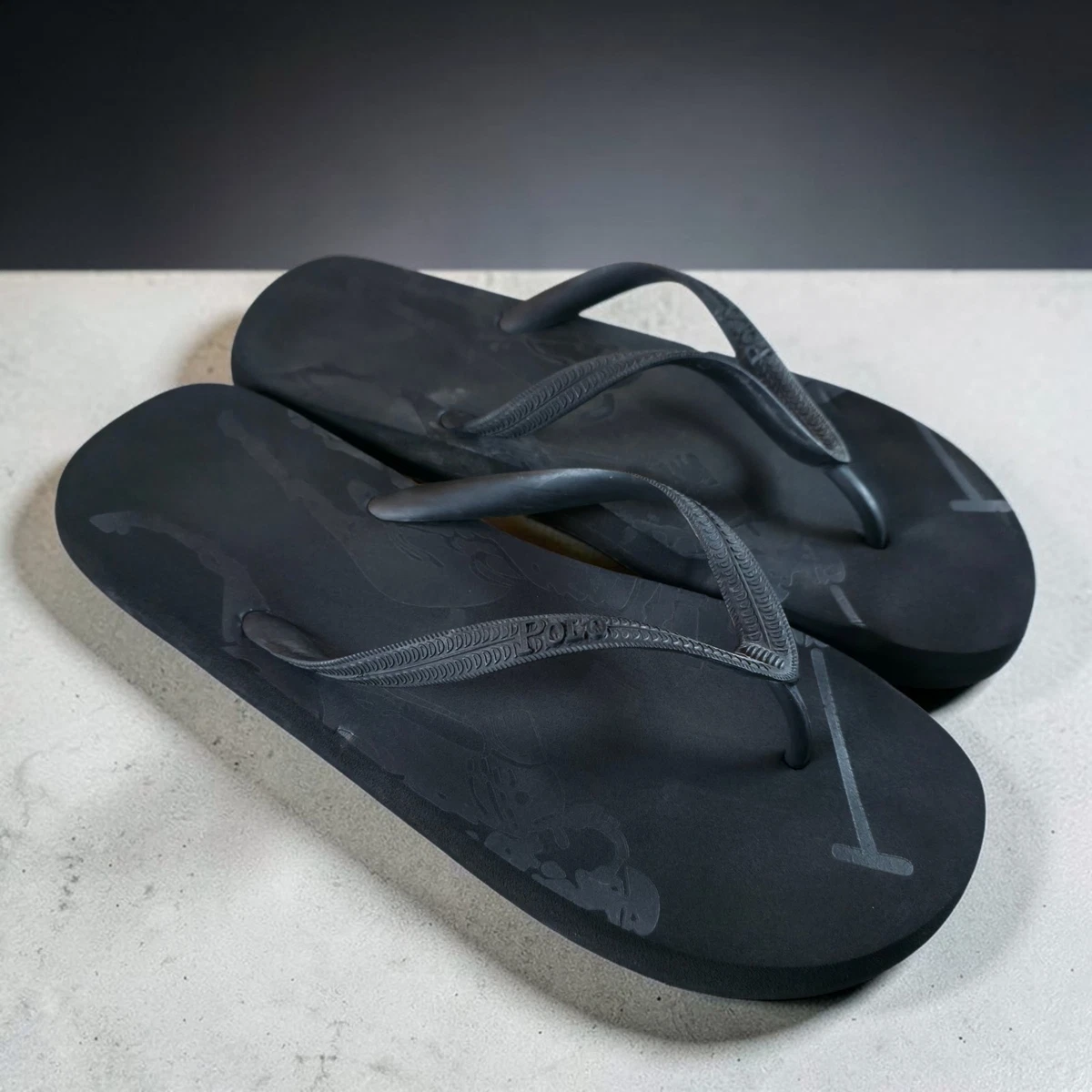 Polo Ralph Lauren M Black Sandals for Men for sale | eBay display picture 1