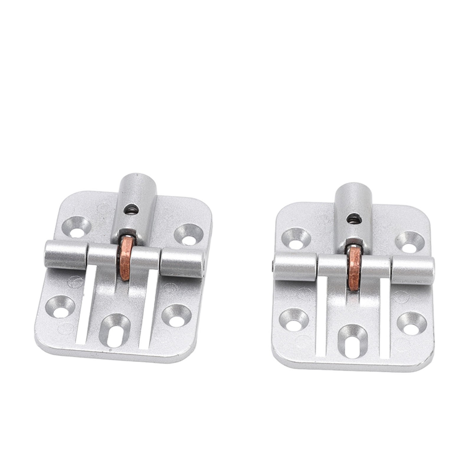 2Pcs 90 Degree Positioning Wardrobe Door Hinge Zinc Alloy 180 Degree Limit Door