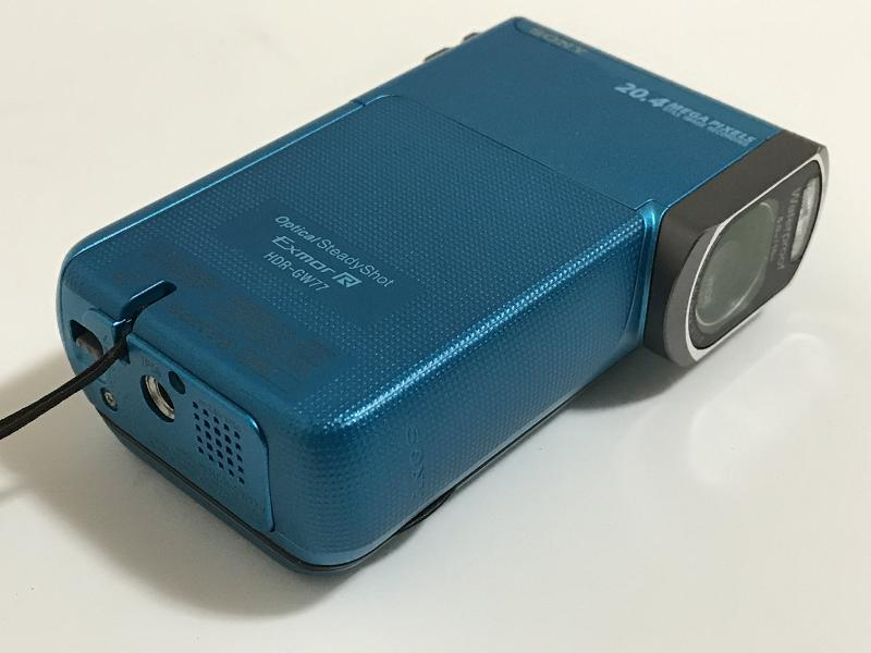 SONY Handycam HDR-GW77V Blue Full HD Camcorder 10x Zoom Tested