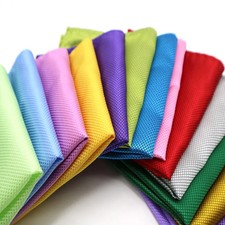 Men's Pocket Square Handkerchief Plaid Solid Business Suit Accessory Gift