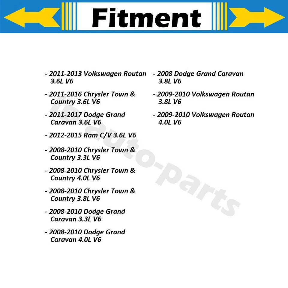 2 передних тормозных шланга Raybestos для Dodge Grand Caravan 2008-2017 - Изображение 2 из 4