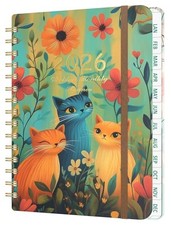 2026 Weekly and Monthly Planner - 2026 Hardcover Calendar Planner, Jan. Cat