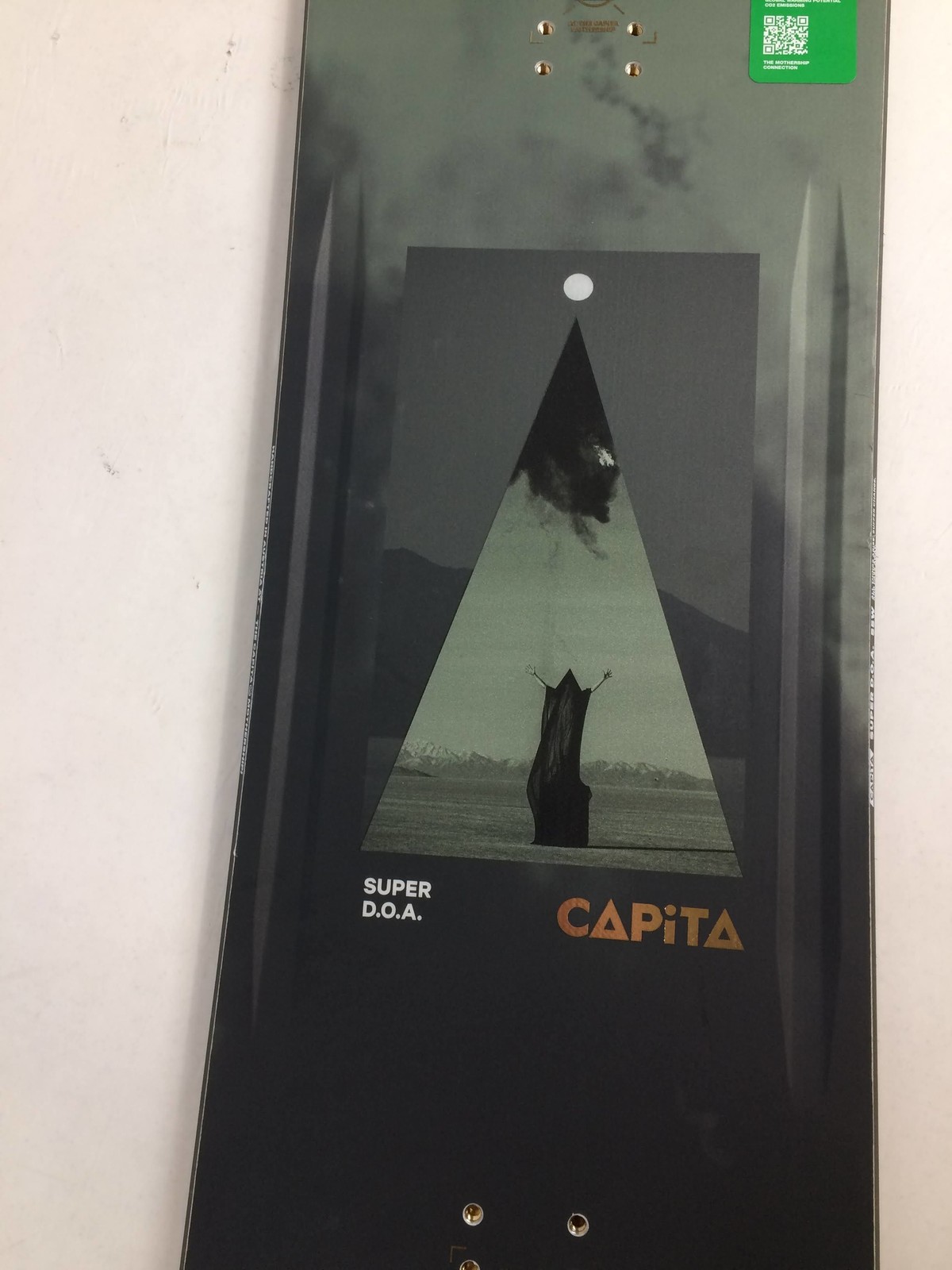 Excellent Capita Super D.O.A. Wide Men's All-Mountain Snowboard, 155cm MY25