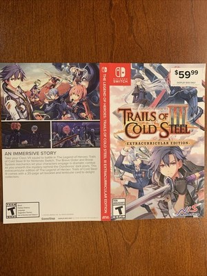 Legend Of Heroes Trails Of Cold Nintendo Switch - Authentic