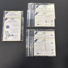 Creative Memories- Lot of 6 Paper And Sticker Packages. Beach Theme.