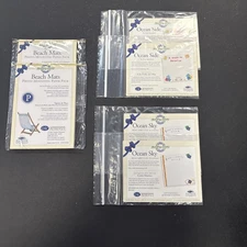 Creative Memories-  Lot of (6) Paper And Sticker Packages. Beach Theme.