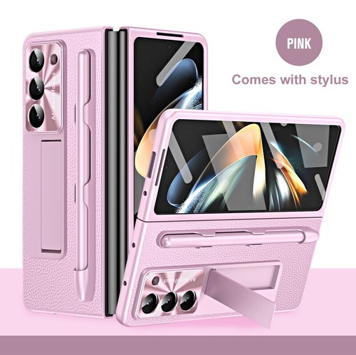 Coque Etui Antichoc Verre Trempé Le Support Pour Samsung Galaxy Z Fold6 Fold5 - Photo 9 sur 24