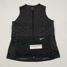 $180 Womens M Nike Therma Fit ADV Downfill Running Vest Black DD6063-010 Medium
