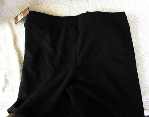 GH Bass Black Drawstring Sweatpants size Large NEW with TAG FREE SHIPPING - Picture 6 of 7