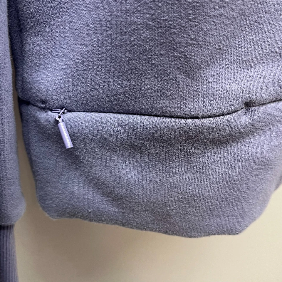 Sudadera Athleta Retroplush Cuello Redondo Púrpura Lavanda Talla XS Foto 3 de 4