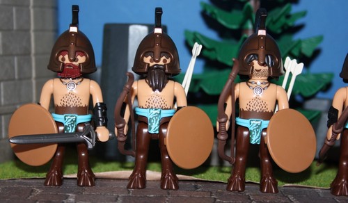 Playmobil Troiano " Guerriero Centauri " Cavaliere Romano Egizi Custom - Foto 3 di 19