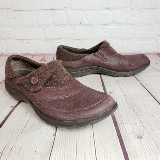 merrell lined clogs