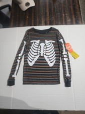 NWT Wonder Nation Boys Hallowen Long Sleeve Top and Pants set sizes 6, 8.