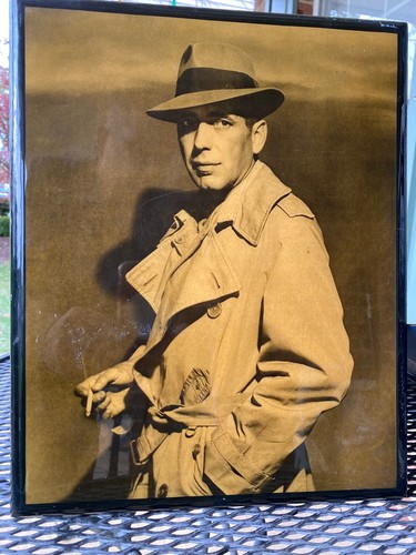 Print 11x14 Trench Coat Fedora. | eBay