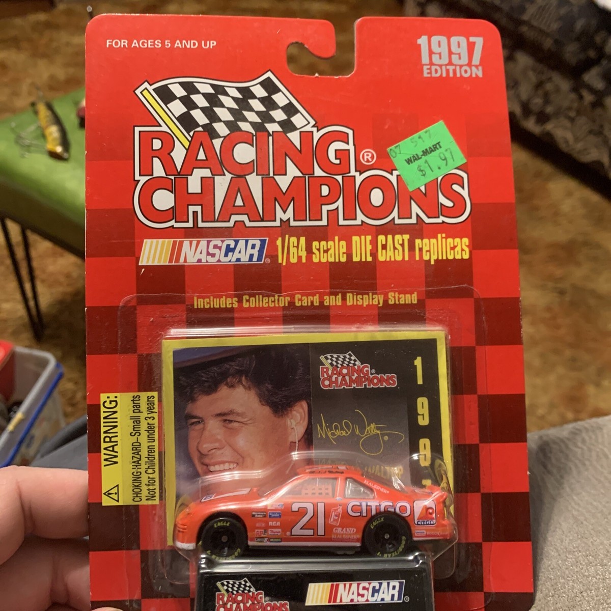 1997 Michael Waltrip #21 Citgo 1/64 Racing Champions nascar