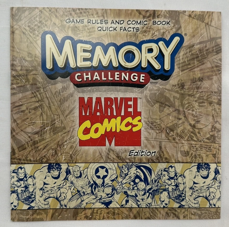 2012 Marvel Comics Memory Challenge Game by USAopoly Complete in Great Condition - Image 2 of 4