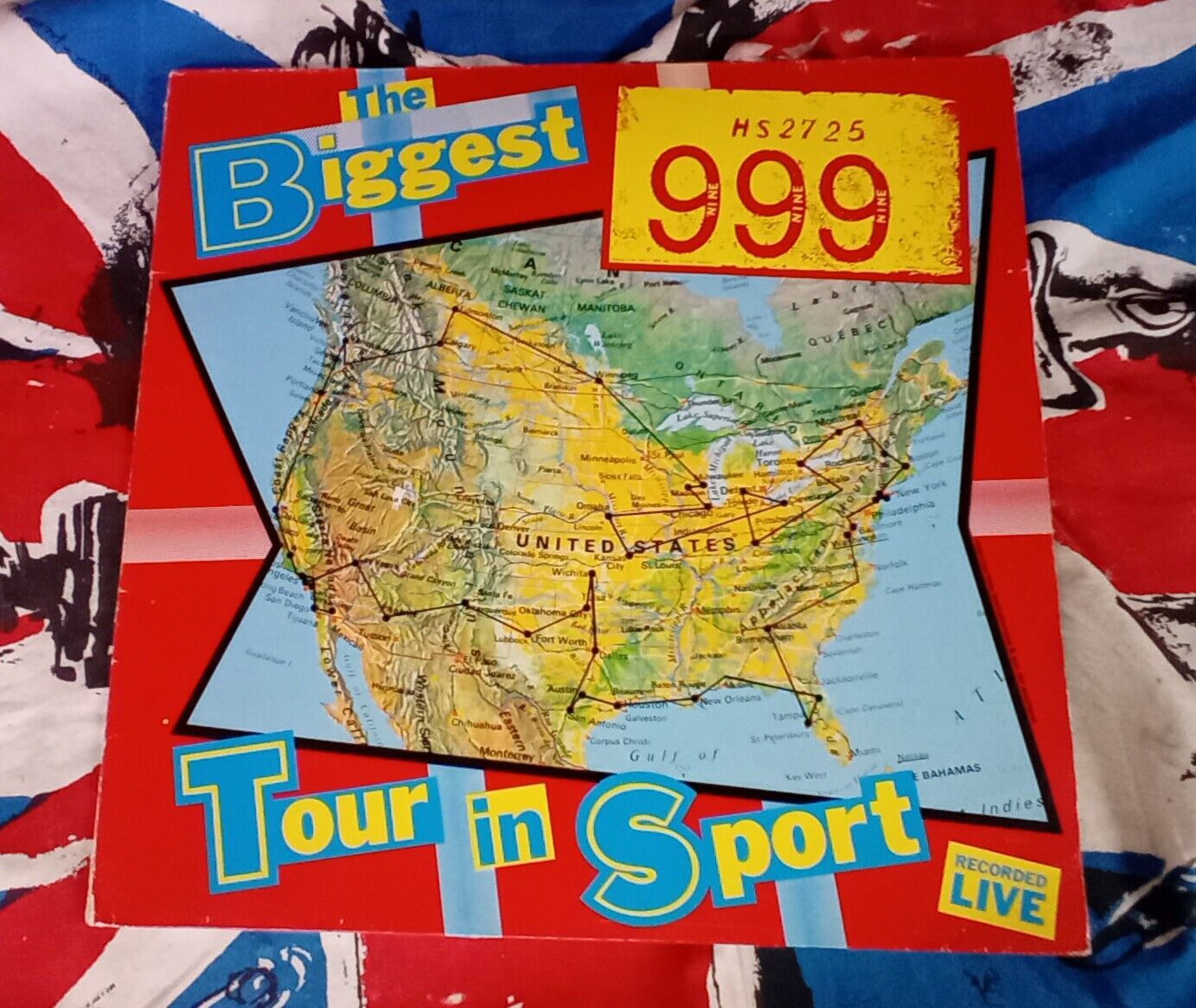 999 - "Biggest Tour" German Import Mini Album - SEX PISTOLS Clash DAMNED Adverts