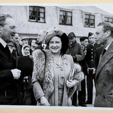 King George VI And Queen Mother Photo Album Royal Visit 1947 British Royalty