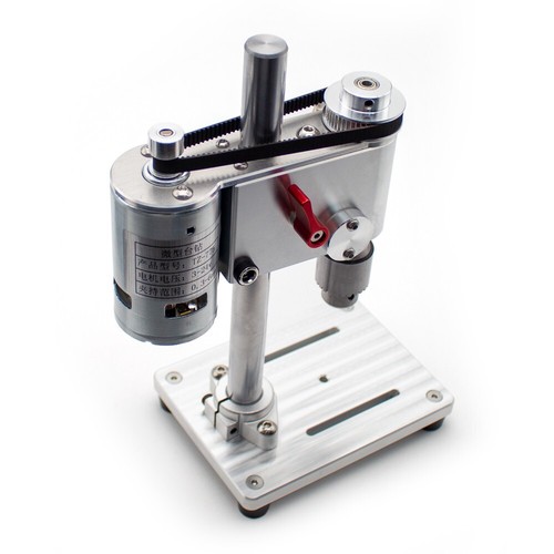 Micro Bench Drill 0.3-6MM Drilling Machine Watch Repair Tools with Power Adapter - Picture 4 of 8