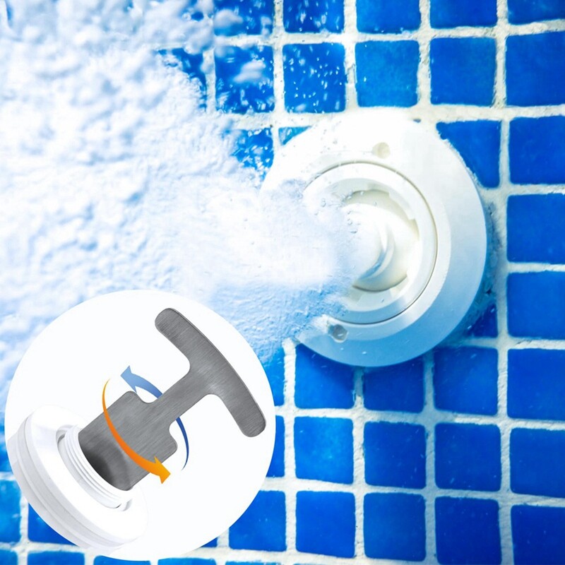 Pool Plug Removal Tool, Pool Eyeball Removal Tool with Handle Grip