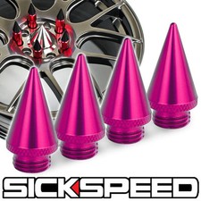 4 Pc Pink Spikes For Sickspeed Aluminum Extended Tuner Lug Nuts P4 4 Pc Pink Spikes For Sickspeed Aluminum Extended Tuner Lug Nuts P4