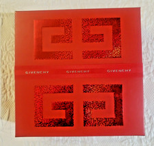 Empty Givenchy Box Red Sparkle Paris Holiday Christmas Valentine's Day Gifts