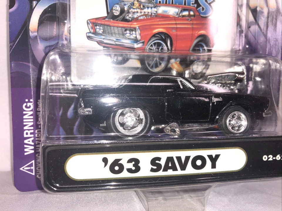 Muscle Machines ‘63 Plymouth Savoy FUNLINE 2002 1:64 Die Cast Car - Image 2 of 4