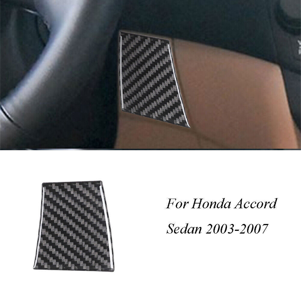 2003-2007 Honda Accord Carbon Fiber Dash Trim Cover Stickers