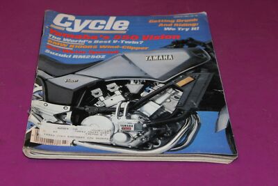 March 1982 Cycle Magazine. Yamaha s 550 Vision.