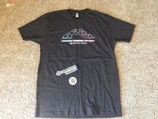 SPECTRUM MEDICAL T-SHIRT BLACK SIZE LARGE AND TWO SPECTRUM STICKERS NEW